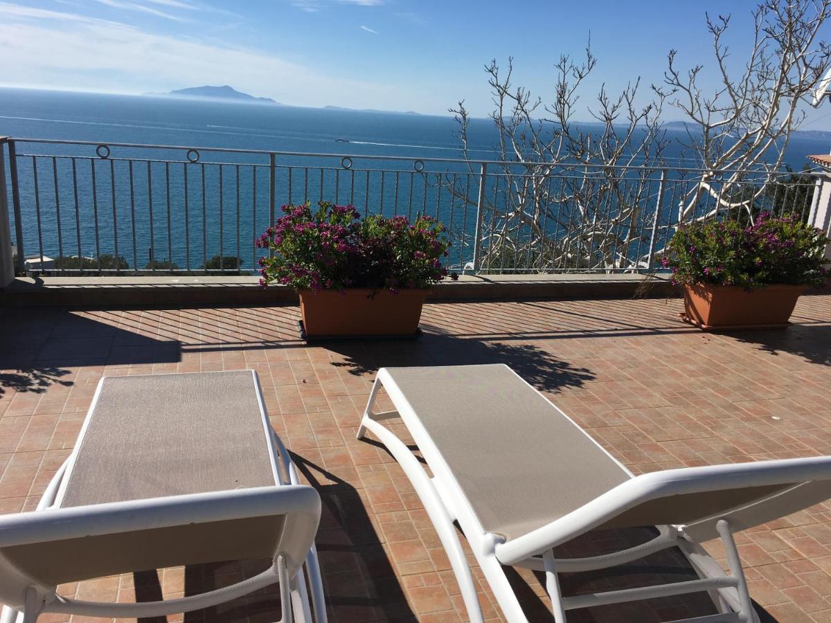 Villa D'Amare Capri View Massa Lubrense Kültér fotó