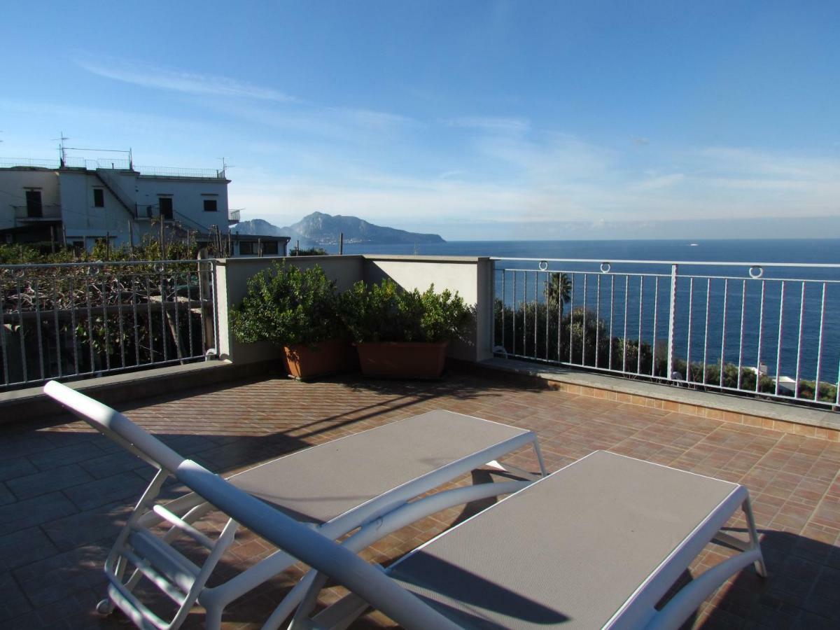 Villa D'Amare Capri View Massa Lubrense Kültér fotó